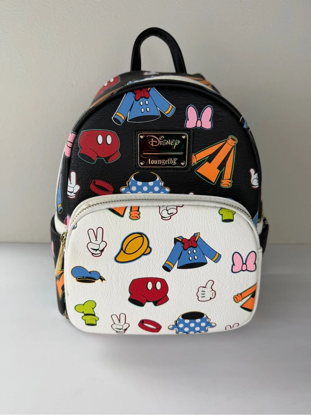 Loungefly Disney Mickey Mouse & Friends Clothes Mini Backpack